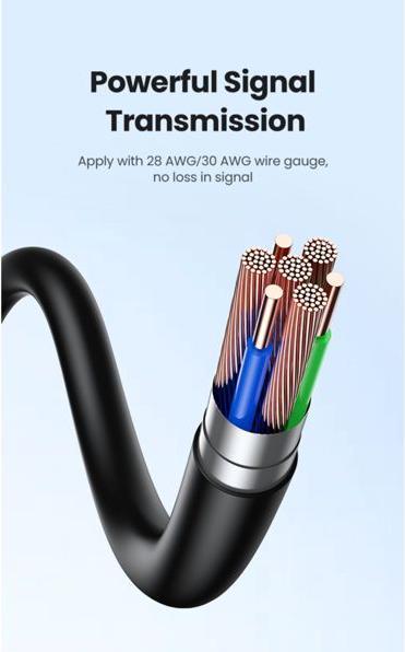 Produktbild Ugreen USB C – USB C (5 m, USB 3.2 Gen 1)