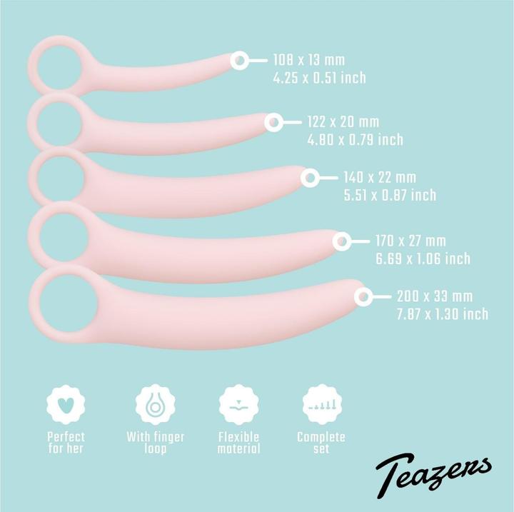 Immagine prodotto Teazers Set Di Dilatatori Vaginali