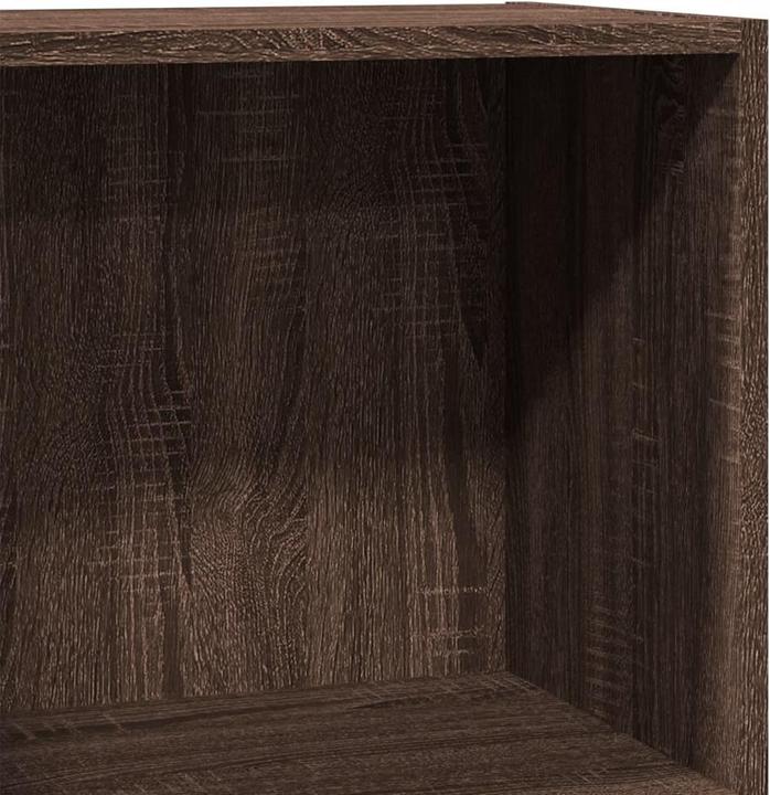 Produktbild VidaXL Bücherregal Regal Standregal Büroregal Aktenregal Braun Eichen-Optik (40 x 24 x 76 cm)