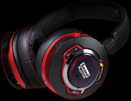 Actual product image Creative SoundBlaster EVO ZXR, Wireless Headset (ANC, 8 h, Wireless)