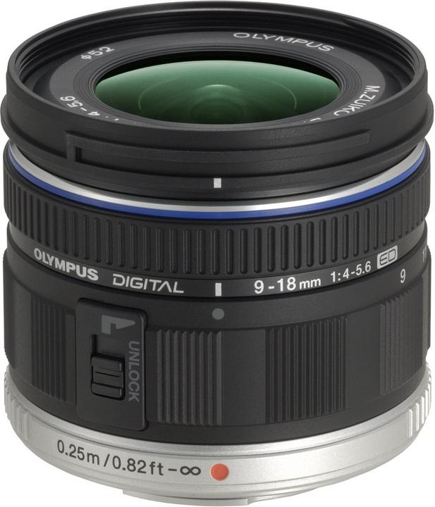 Produktbild Olympus ED 9-18mm f/4.0-5.6 (Micro Four Thirds, Micro Four Thirds)
