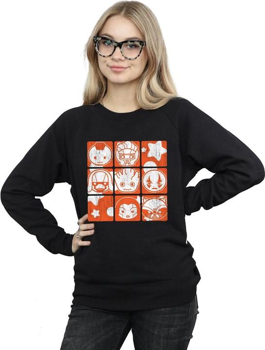 Immagine prodotto Kawaii Guardians Of The Galaxy Retro Felpa Donna (L)
