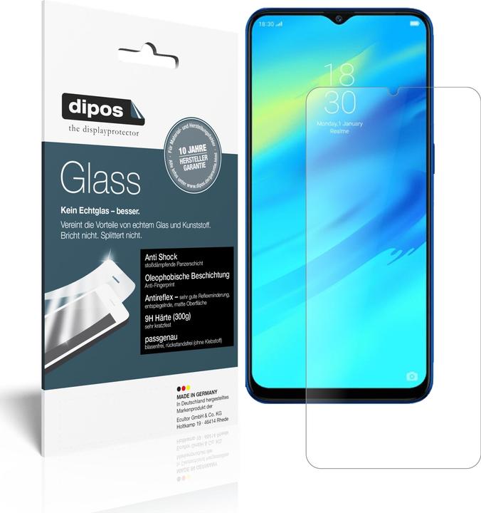Image du produit Dipos Film de Protection d’écran Anti-Shock (2 pièce(s), Domaines C2)