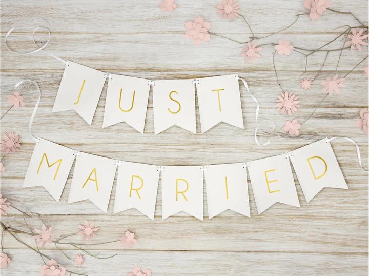 Produktbild Partydeco Just Married