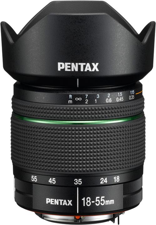 Actual product image Pentax Lens SMC-DA 18-55mm, f/3.5-5.6, WR (Pentax K, APS-C / DX)