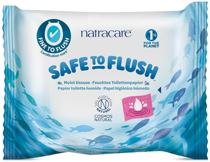Actual product image Natracare Toilettenpapier feucht Safe to Flush (30 x)