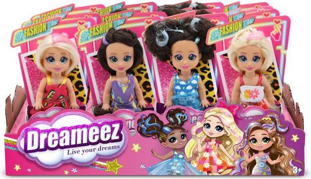 Actual product image Dreameez FUN Mini Fashion Dolls, ast 4