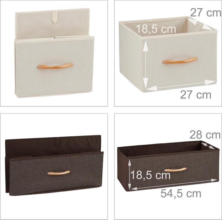 Actual product image Relaxdays Schubladenschrank (58 x 31.5 x 100 cm)