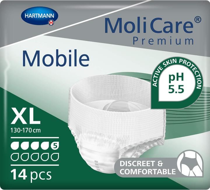 Actual product image MoliCare Mobile 5 Incontinence Pants (14 x, XL)