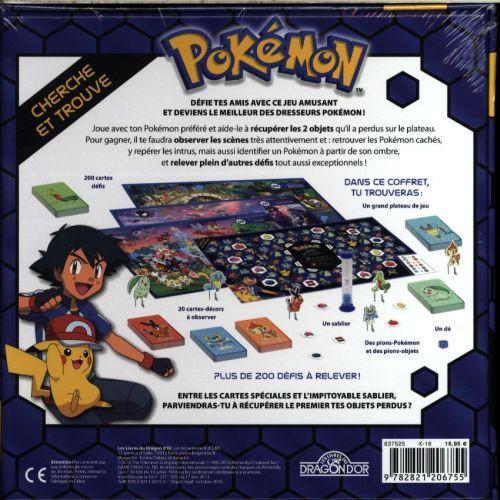 Immagine prodotto Les Livres du Dragon d'Or Pokemon - Il grande gioco del cercare e trovare (Francese)