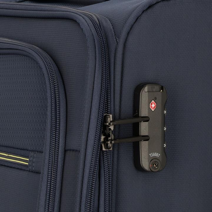 Immagine prodotto D&N Travel Line 9704 Carrello a 4 ruote M 68 cm con piega ad espansione (75 l, M (50 - 90l))
