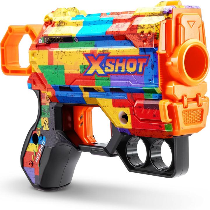 Actual product image Xshot Skin Menace 8 Dart Gun