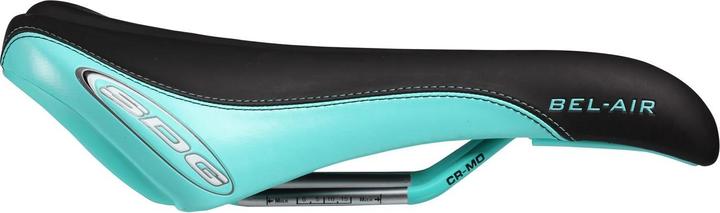 Produktbild Sdg Bel-Air RL Sattel, CroMo 7x7mm, black/teal