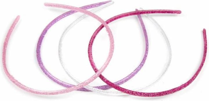Inca Diademas Finas De Purpurina Lote 4 pz