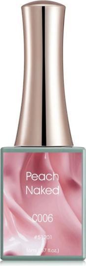 Actual product image Nagellack24 Gellacquer Peach Naked C006 UV/LED (Peach Naked, UV gel varnish)