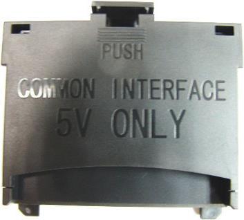 Samsung 3709-001663, Ersatz-CI-Adapter, für CI-Module, schwarz (AV-Anschluss)