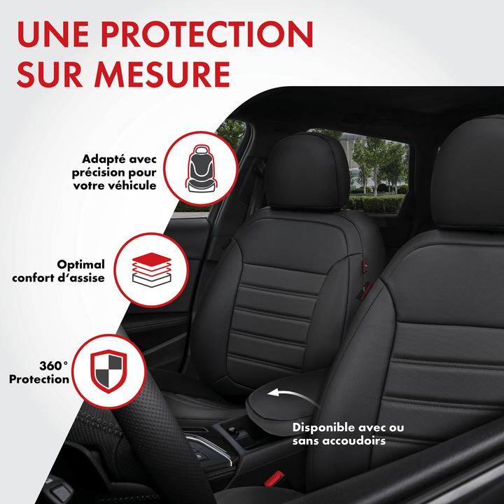 Immagine prodotto Walser Coprisedili per VW Tiguan (5N) 09/2007-07/2018, 2 coprisedili singoli