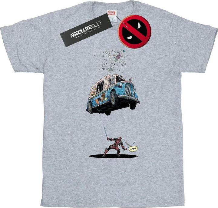 Immagine prodotto Deadpool Ice Cream Maglietta Ampia Donna (XXL)