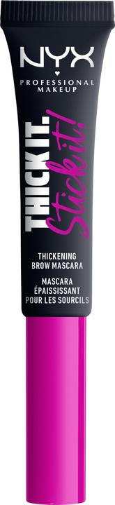 Actual product image NYX Professional Make-Up Thick it. Stick it! Brow Mascara Black (Black)