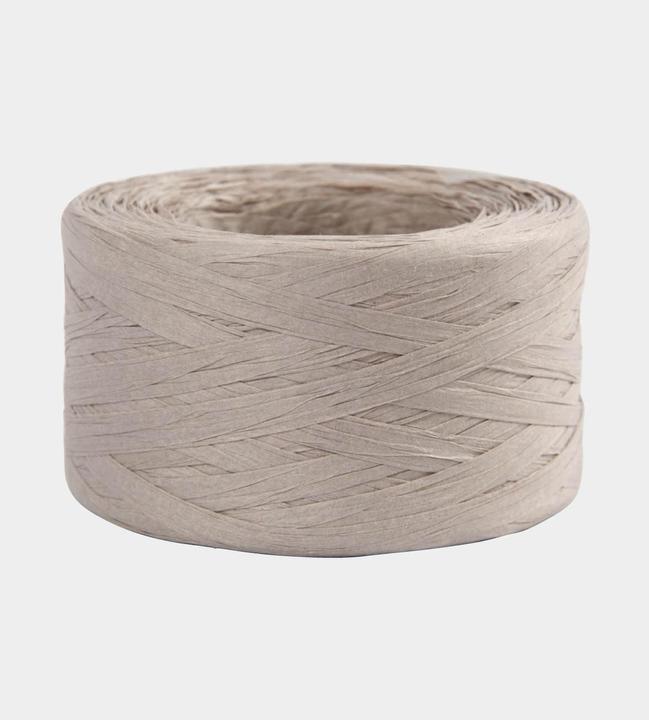 Image du produit Creativ Company Ruban de papier raphia 8 mm x 100 m, gris clair (Ruban, 1 x)