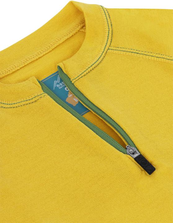 Immagine prodotto Normani Kinder Merino Langarm mit 1/4 Zipper „Nyapari“ - 9545 (134, 140)