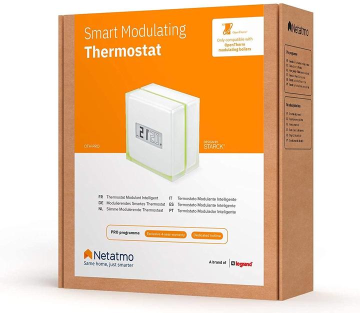 Actual product image Netatmo Modulierendes Smartes Thermostat OTH-PRO