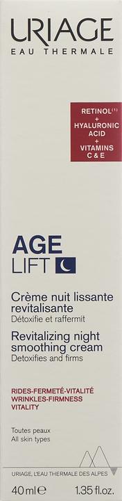 Produktbild Uriage Age Lift Revitalizing Night Smoothing Cream (40 ml, Nachtcreme)