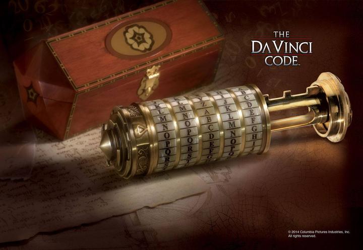Produktbild Noble Collection Da Vinci Code Replik 1/1 Kryptex