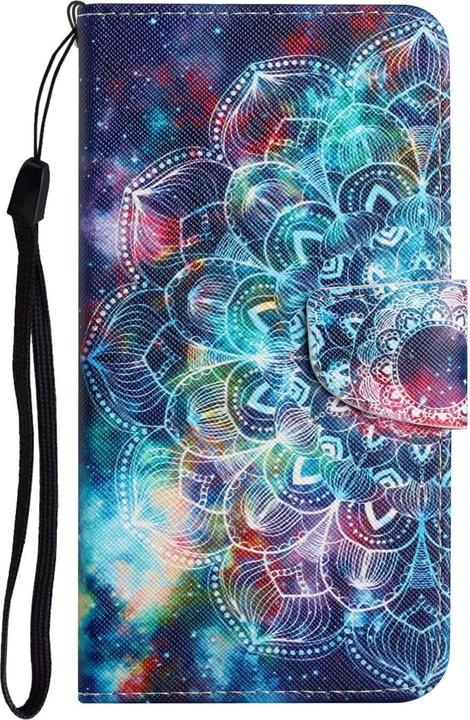 Produktbild Cover-Discount iPhone 14 Pro Max - Leder Etui Hülle Mandala (Apple iPhone 14 Pro Max)