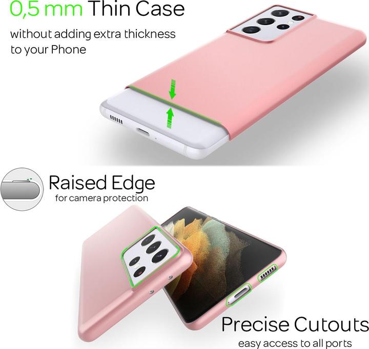 Immagine prodotto Nalia Custodia per cellulare extra sottile (Samsung Galaxy S21 Ultra)