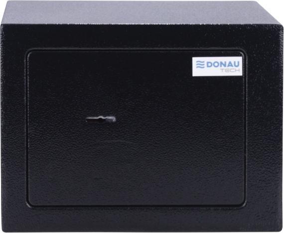 Produktbild Donau Manueller Tresor TECH, 230x170x170 mm, schwarz