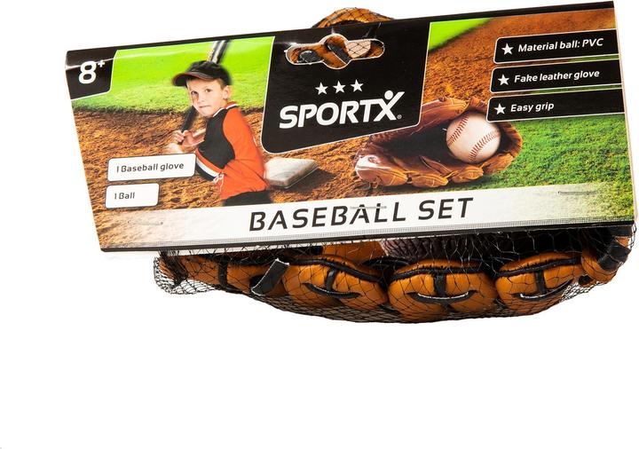 Produktbild Sport X SportX Honkbal Handschoen + Bal