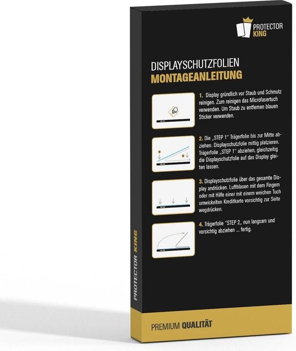 Actual product image Protectorking 3x premium matt anti-reflective screen protector (3 Piece, Samsung Galaxy S21)