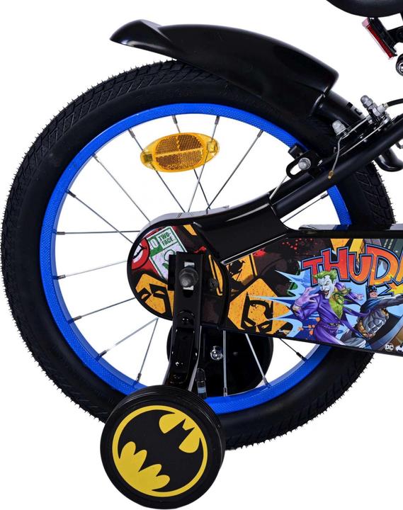 Image du produit Batman Vélo enfant 16 pouces noir - sécurité, confort et plaisir réunis!