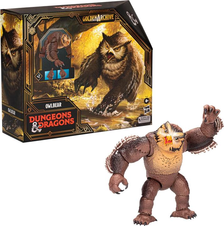 Produktbild Hasbro Dungeons & Dragons Golden Archive figurine Owlbear 21 cm