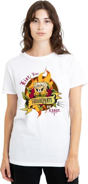 Produktbild Spongebob Squarepants Liar Liar Pants On Fire TShirt (L)