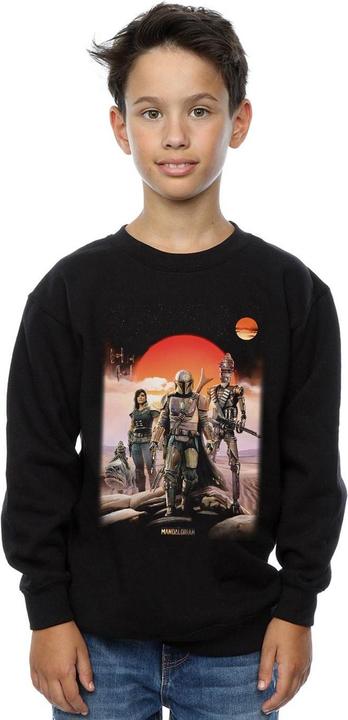 Produktbild Star Wars The Mandalorian Warriors Sweatshirt Jungen (140, 146)