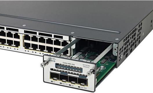 Actual product image Cisco C3KX-NM-10G, 2x 10GbE SFP+ Ports (48 ports)