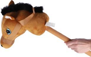 Image du produit Pluchiez Cheval bâton en peluche 70 cm