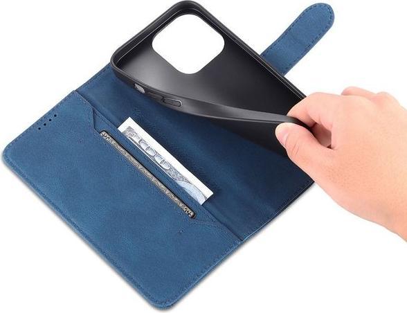 Produktbild MU Classic Retro Leder Bookcover Hülle (Apple iPhone 13 Pro Max)