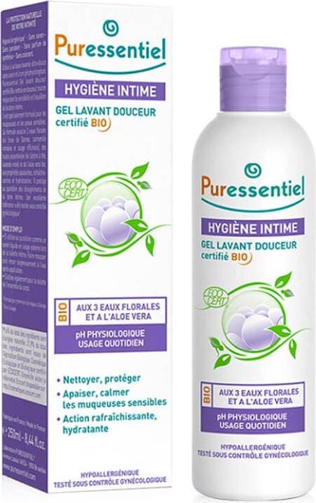 Actual product image Puressentiel Intimate wash gel organic (500 ml, Intimate gel)