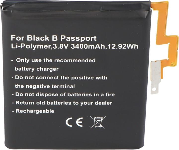 Immagine prodotto AccuCell Batteria di Blackberry Passport, BAT-58107-003