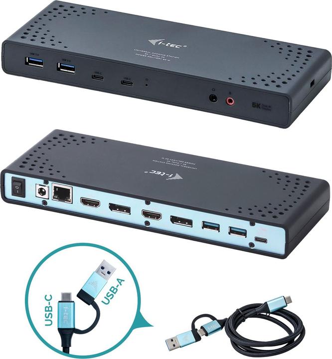 Produktbild i-tec Dualdock (USB-C, 14 Ports)