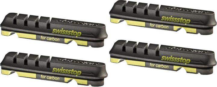 Actual product image swissstop Flash Evo Black Prince (Shimano, SRAM, Rubber)