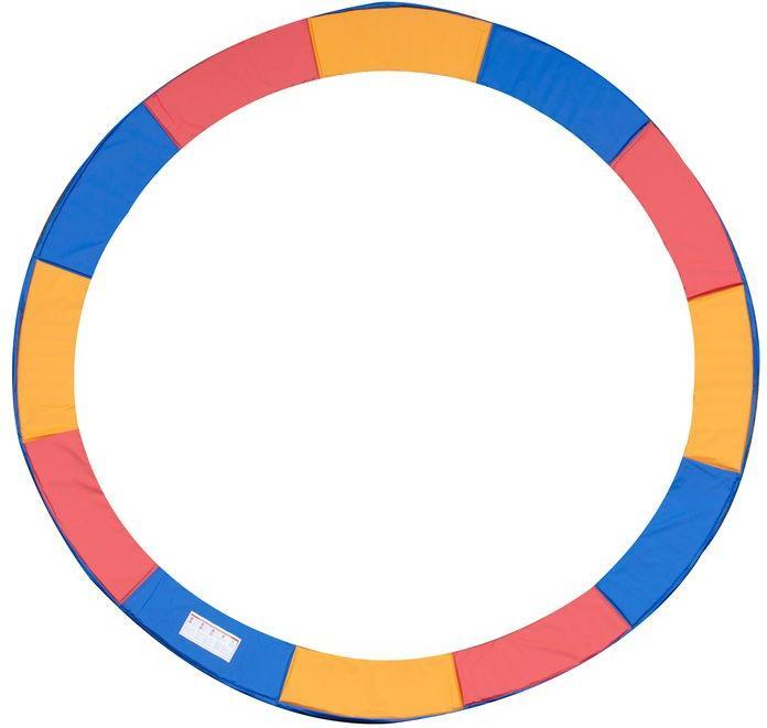 Image du produit Swisshandel24 Couvre-bord du trampoline Filet de sécurité 8ft 10ft 12ft 15ft Couvre-bord : Ø366 cm-Coloré