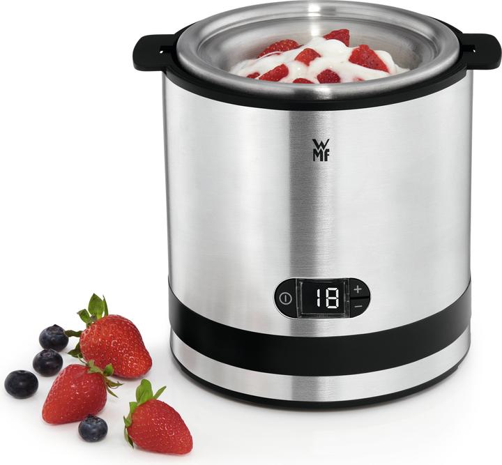 Produktbild WMF KÜCHENminis 3in1 Eismaschine / Ice Maker für Frozen Joghurt, Sorbet und Eiscreme mit Eisportionierer