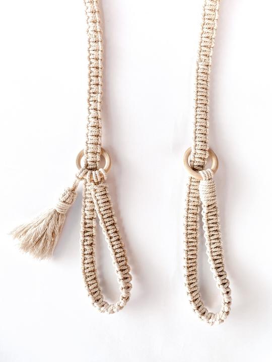 Sasak Market Strap for yoga mat macrame