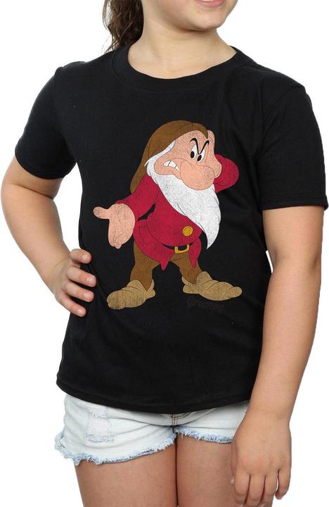 Immagine prodotto Disney Snow White And The Seven Dwarves Classic Grumpy Maglietta Ragazze (152, 158)