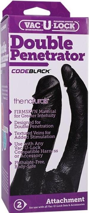 Actual product image Doc Johnson CodeBlack-The Naturals