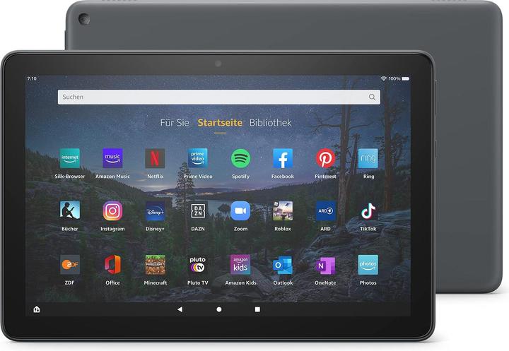 Image du produit Amazon Fire HD 10 Plus (2021) avec Alexa (10.10", 32 Go, Gris ardoise)